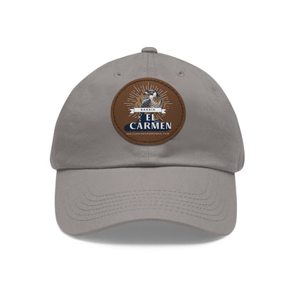 El Carmen, Remedios. Dad Hat with Leather Patch (Round)