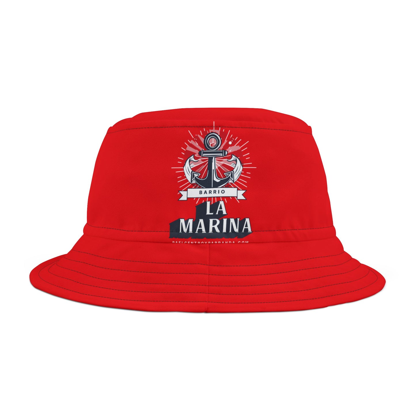 La Marina, Caibarién. (adult) Bucket Hat (AOP)
