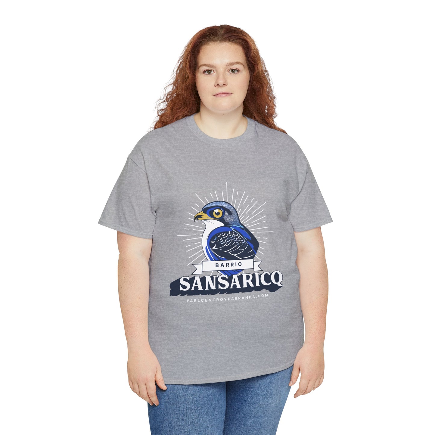 Sansaricq, Yaguajay. Unisex Heavy Cotton Tee