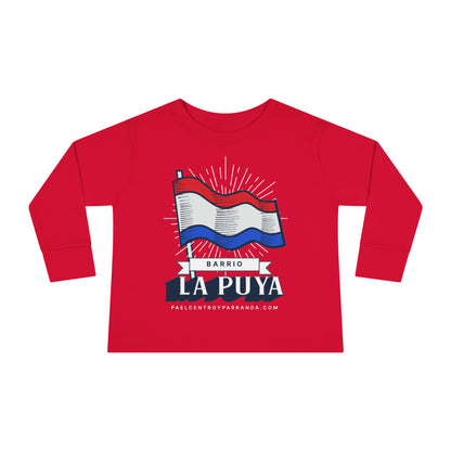 La Puya, Quemado de Guines. Toddler Long Sleeve Tee