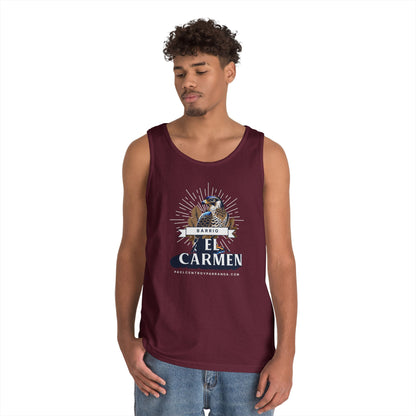 El Carmen, Remedios. Unisex Heavy Cotton Tank Top