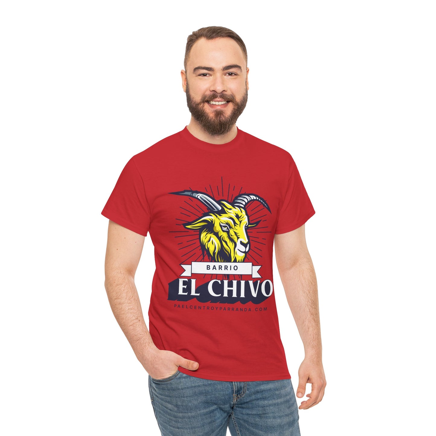 El Chivo, Zaza del Medio. Unisex Heavy Cotton Tee