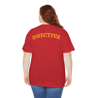 San Salvador, Remedios. Vintage Saint T-Shirt — "Directiva" Back Print