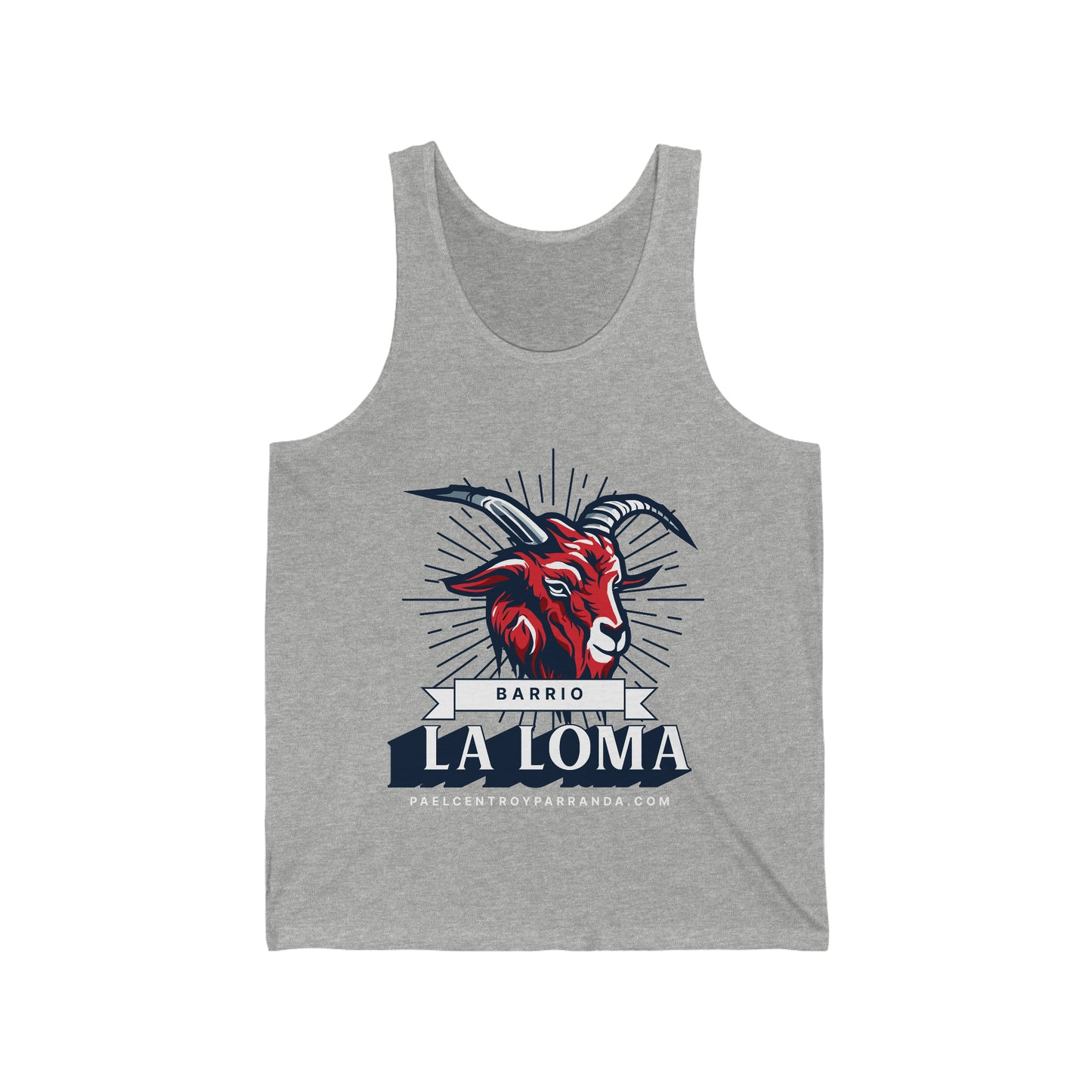 La Loma, Guayos. Unisex Jersey Tank