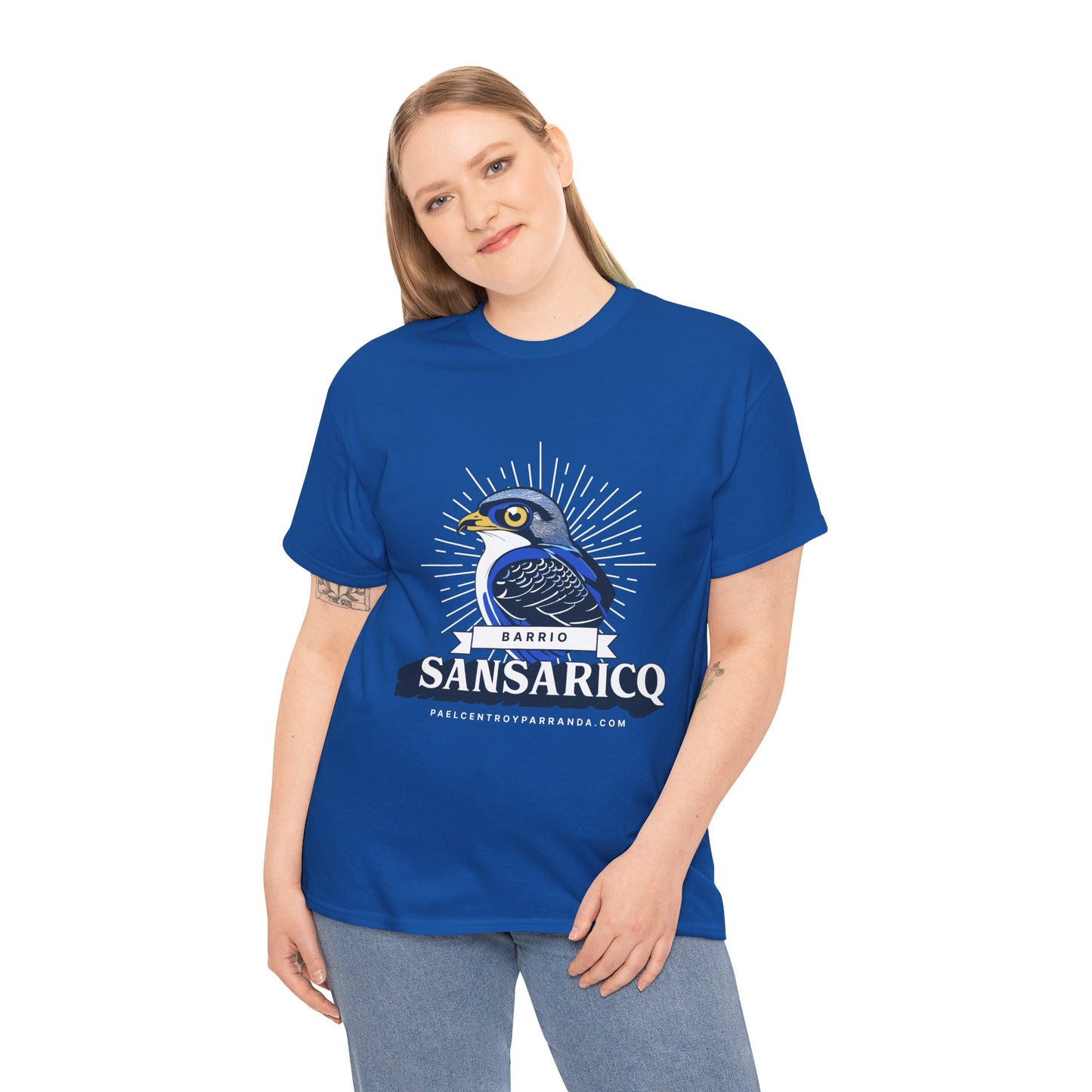 Sansaricq, Yaguajay. Unisex Heavy Cotton Tee