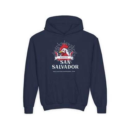 San Salvador, Remedios. (niños) Youth Hooded Sweatshirt