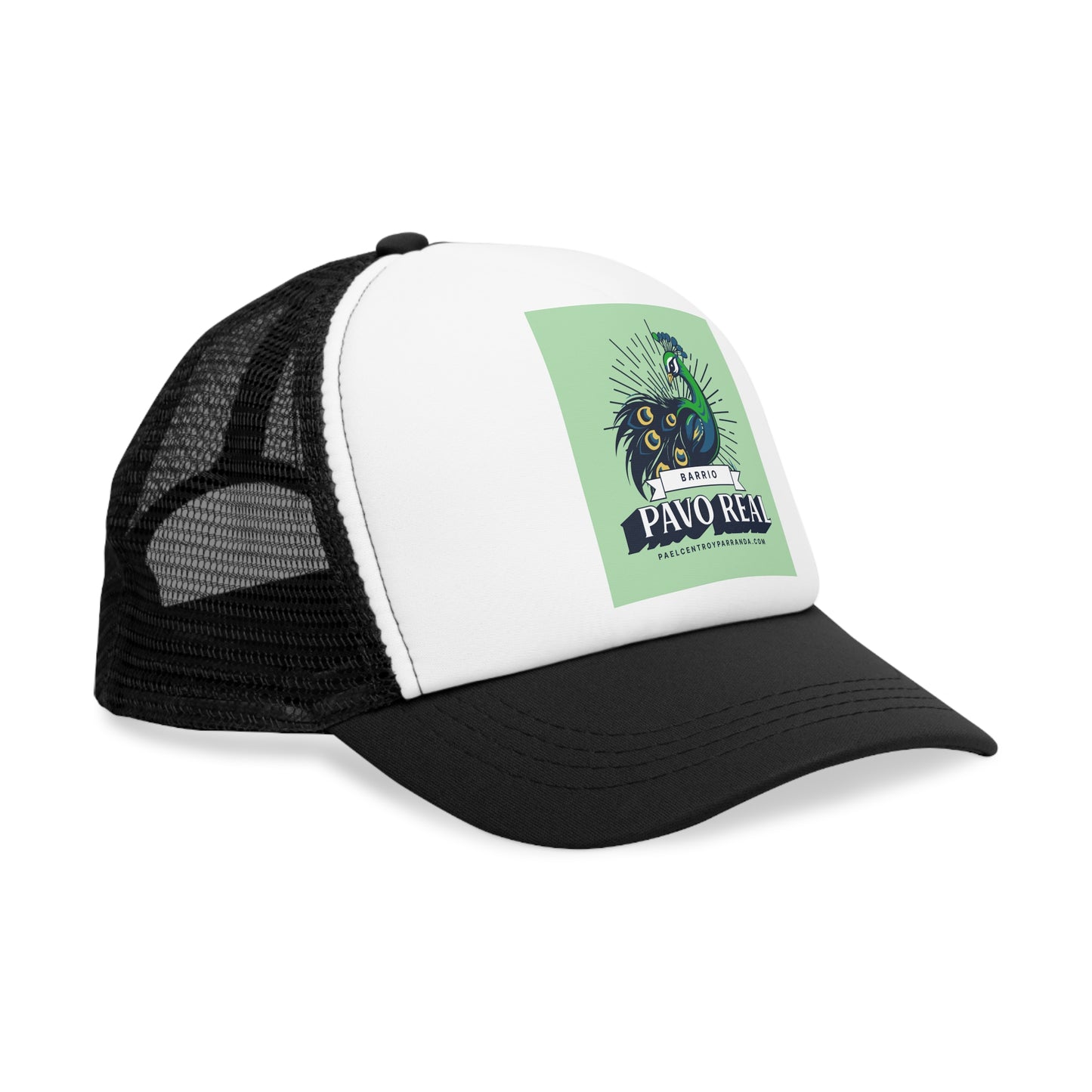 Pavo Real, El Santo. Mesh Cap