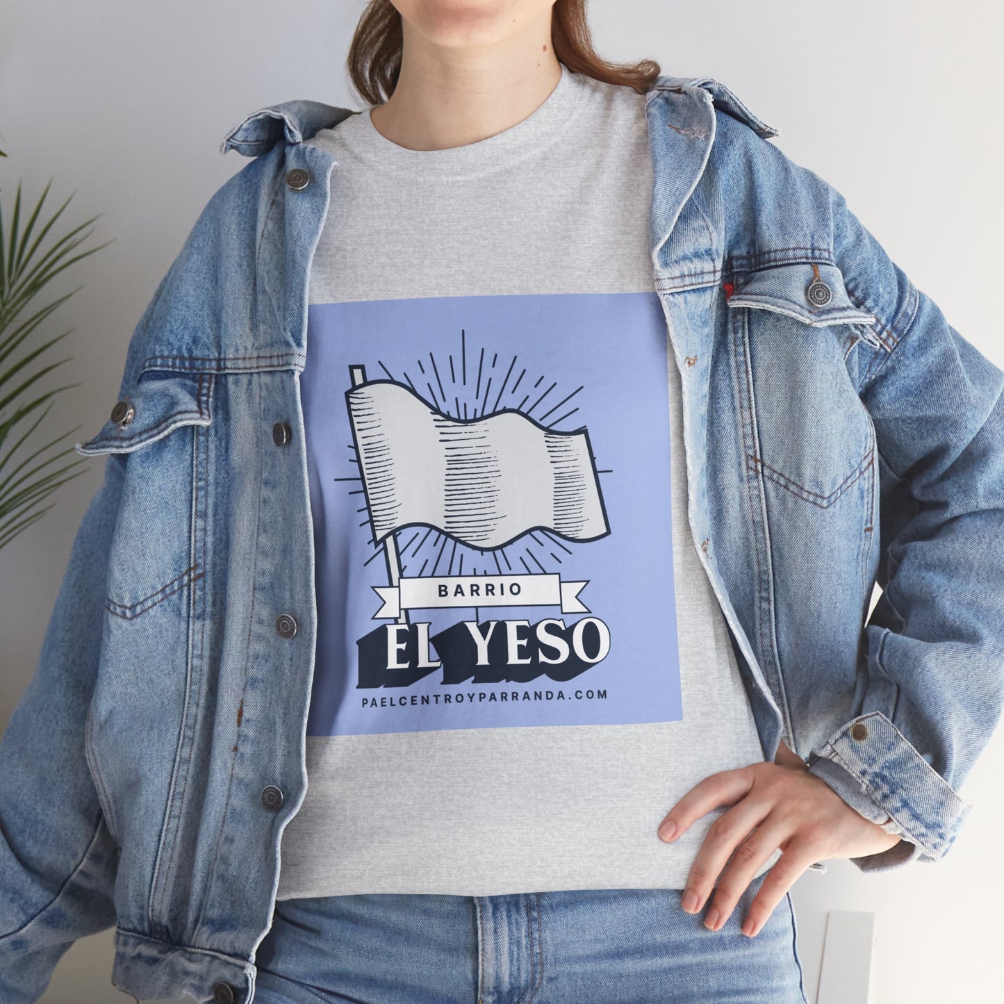 El Yeso, Punta Alegre. Unisex Heavy Cotton Tee