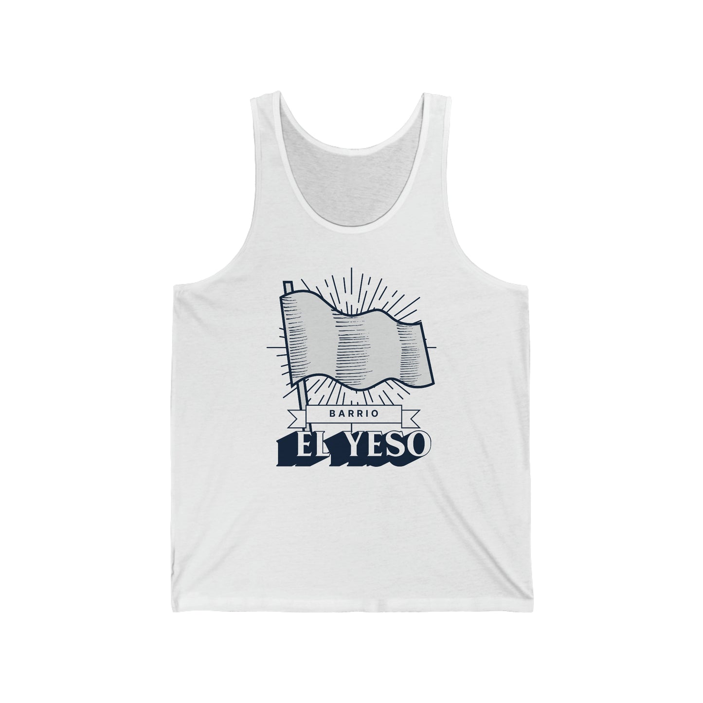 El Yeso, Punta Alegre. Unisex Jersey Tank