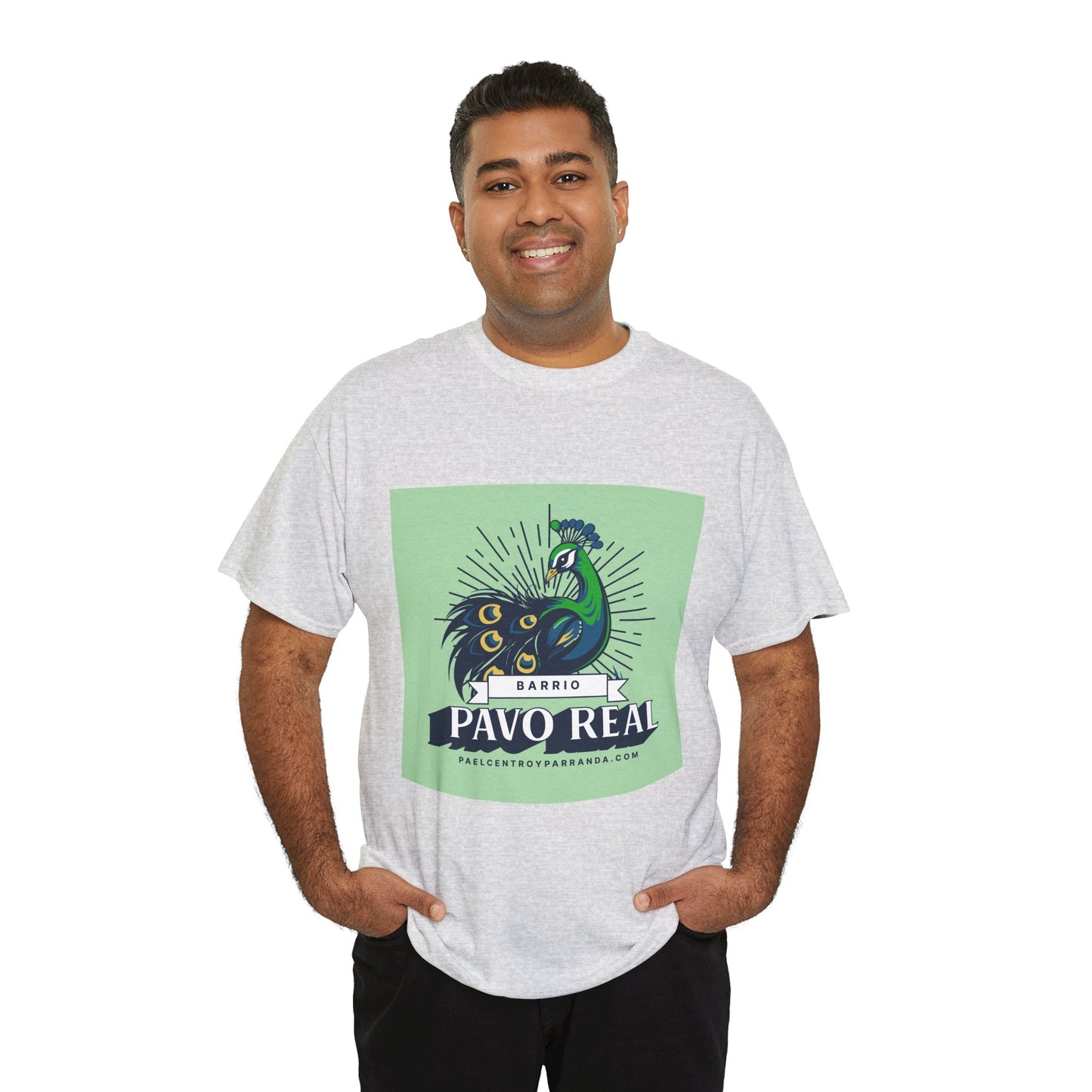 Pavo Real, El Santo. Unisex Heavy Cotton Tee