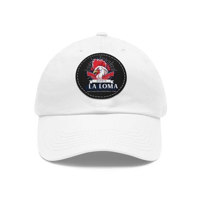 La Loma, Yaguajay. Dad Hat with Leather Patch (Round)