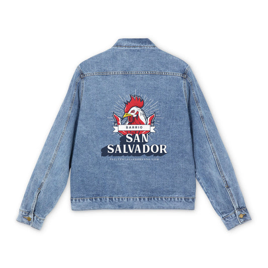San Salvador, Remedios. Men's Denim Jacket