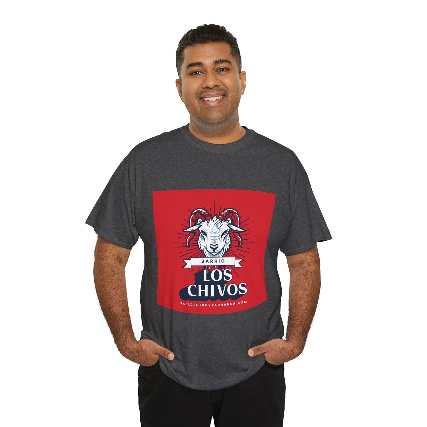 Los Chivos, Calabazar de Sagua. Unisex Heavy Cotton Tee