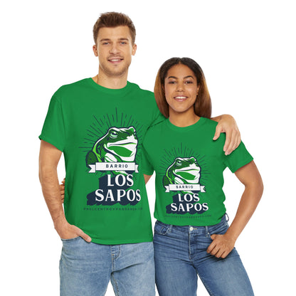 Los Sapos, Calabazar de Sagua. Unisex Heavy Cotton Tee