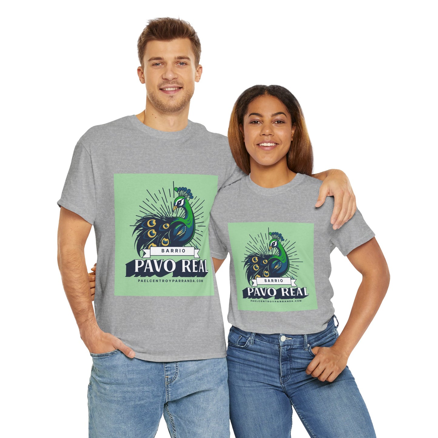 Pavo Real, El Santo. Unisex Heavy Cotton Tee