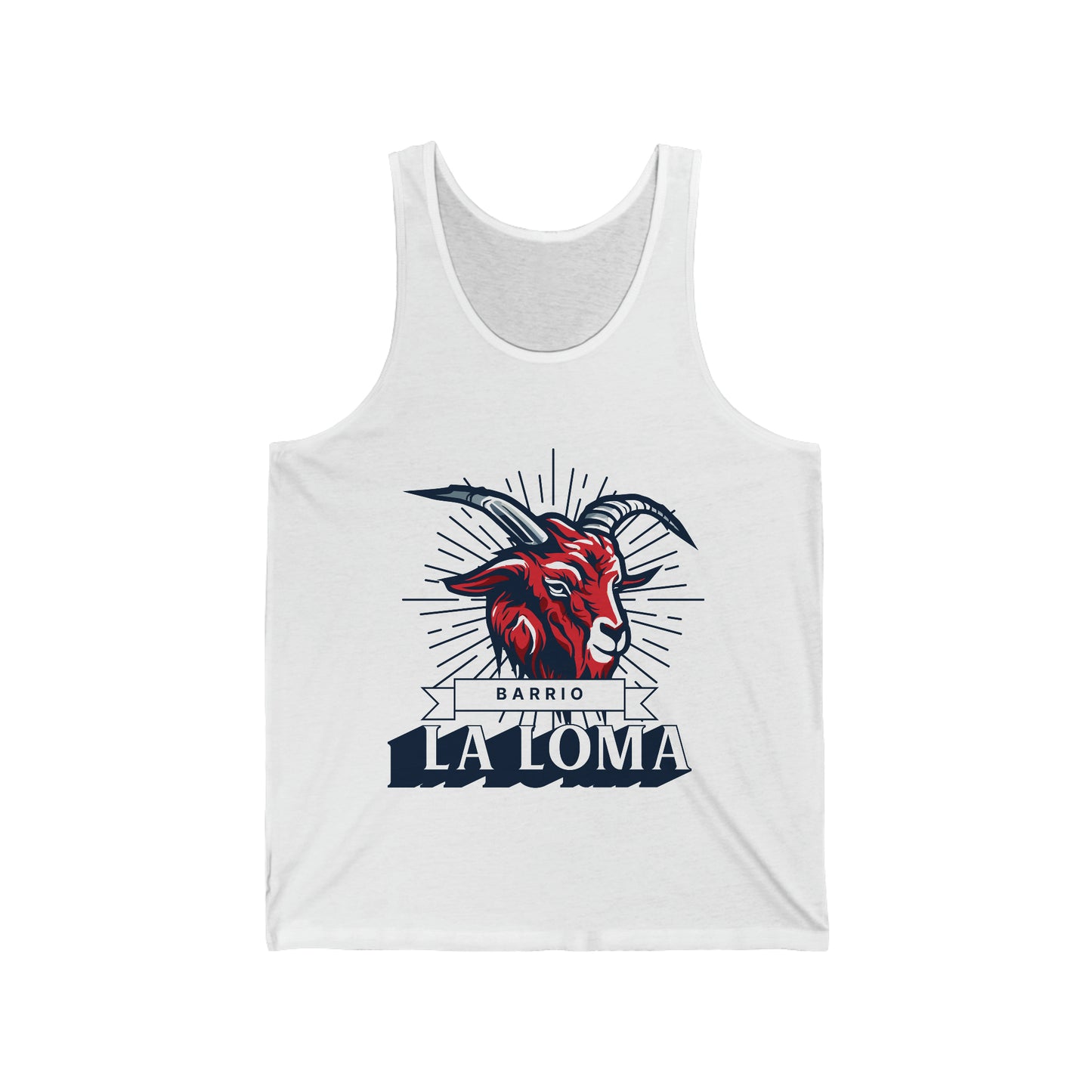 La Loma, Guayos. Unisex Jersey Tank