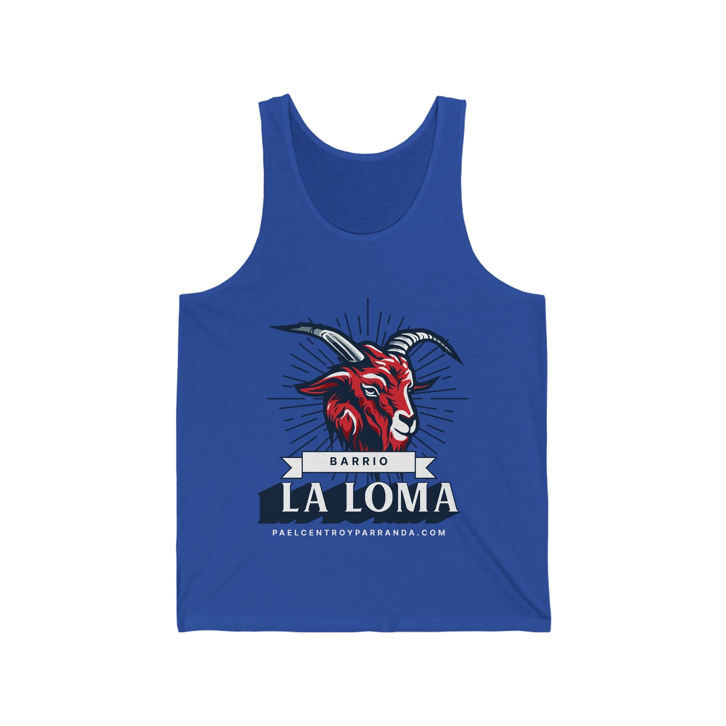 La Loma, Guayos. Unisex Jersey Tank