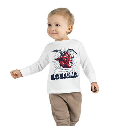 La Loma, Guayos. Toddler Long Sleeve Tee