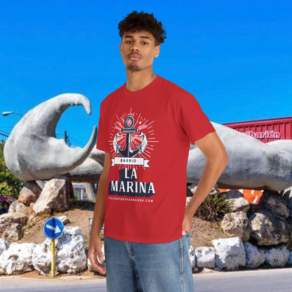 La Marina, Caibarién. Unisex Heavy Cotton Tee