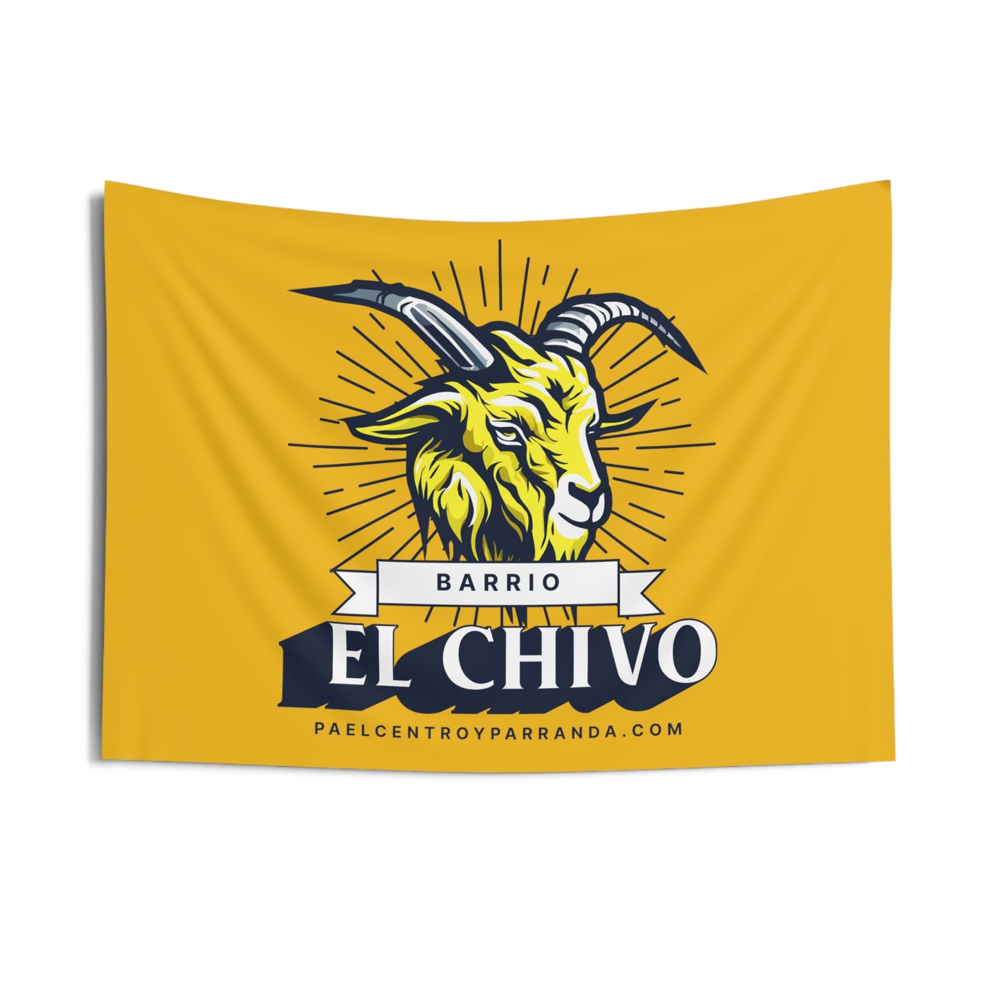 El Chivo, Zaza del Medio. Horizontal Indoor Wall Tapestries