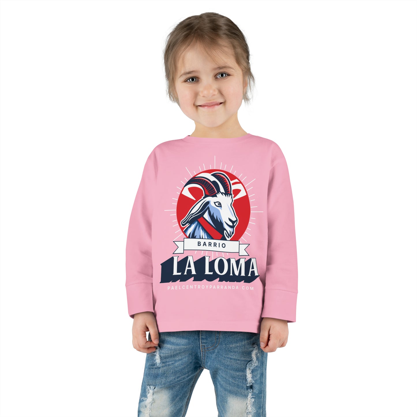 La Loma, Zulueta. Toddler Long Sleeve Tee