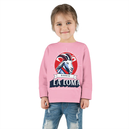 La Loma, Zulueta. Toddler Long Sleeve Tee