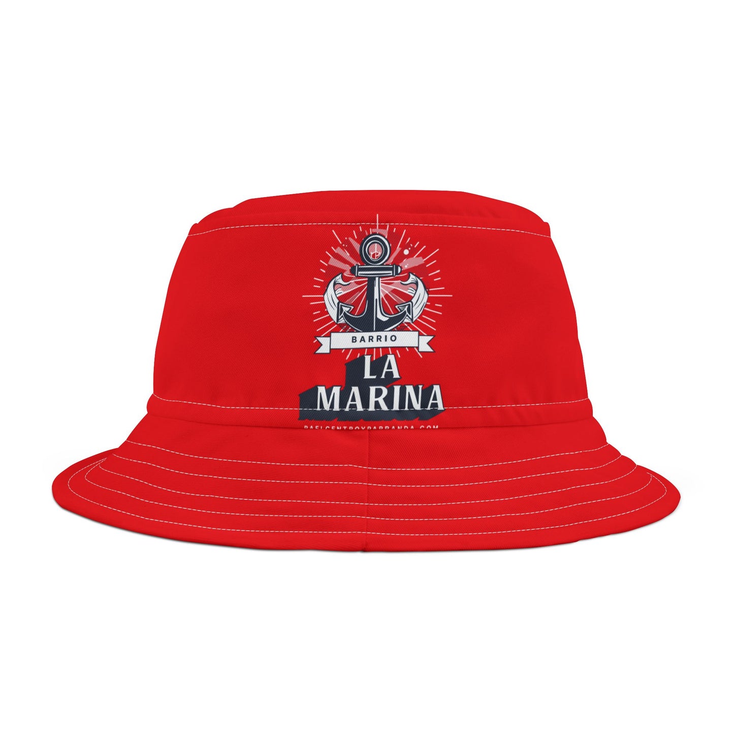 La Marina, Caibarién. (adult) Bucket Hat (AOP)