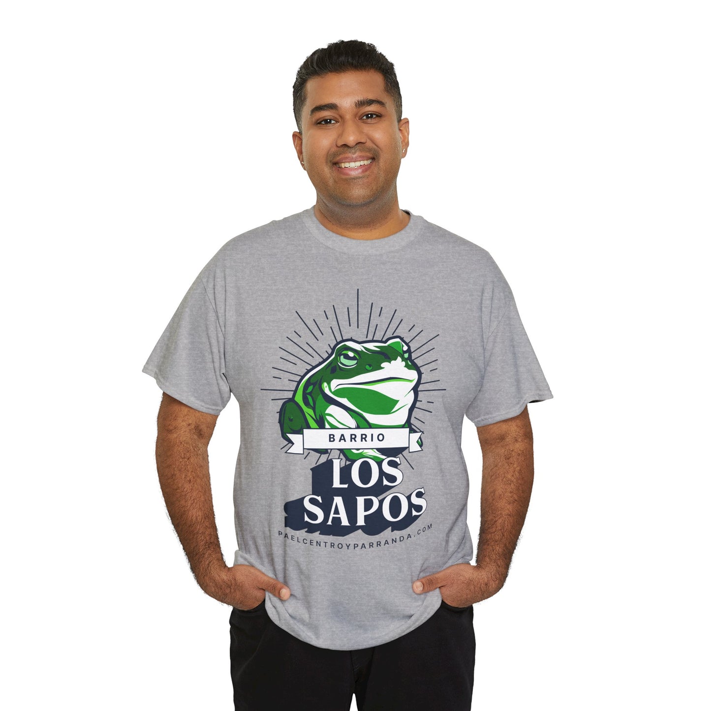 Los Sapos, Calabazar de Sagua. Unisex Heavy Cotton Tee