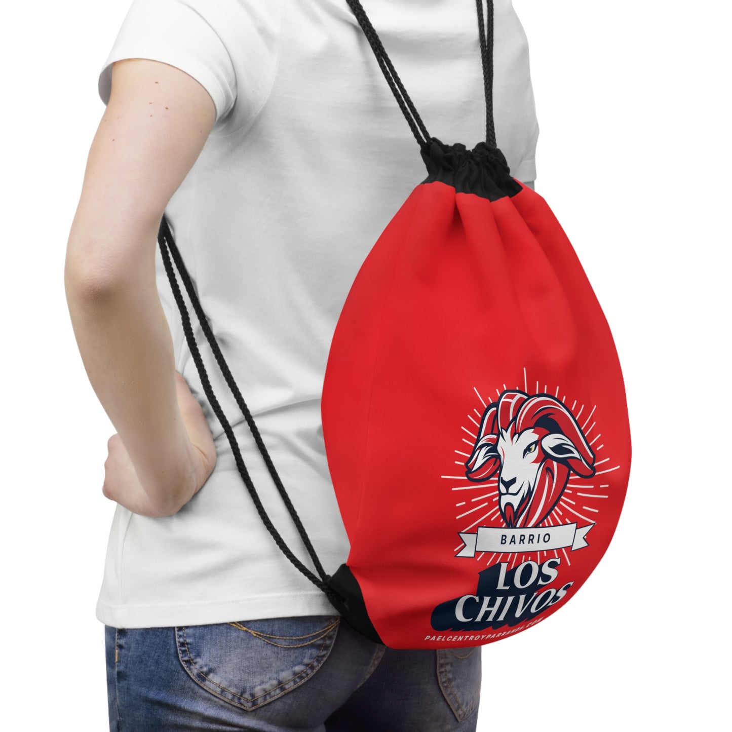 Los Chivos, Encrucijada. Drawstring Bag