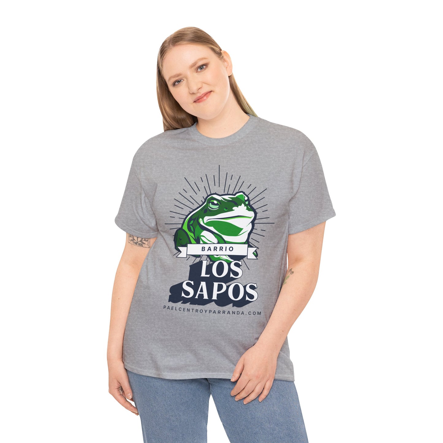 Los Sapos, Calabazar de Sagua. Unisex Heavy Cotton Tee