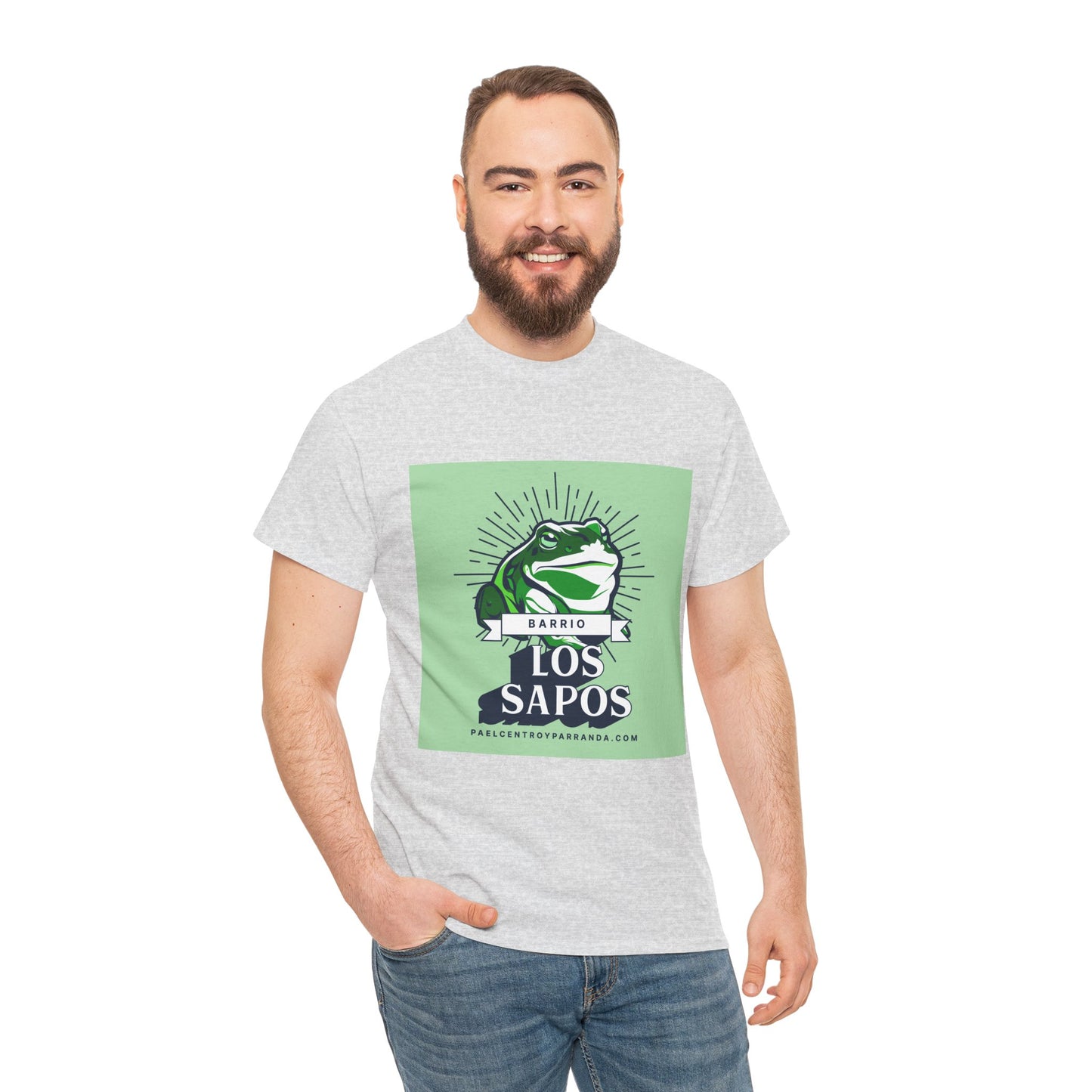 Los Sapos, Calabazar de Sagua. Unisex Heavy Cotton Tee