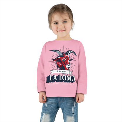 La Loma, Guayos. Toddler Long Sleeve Tee