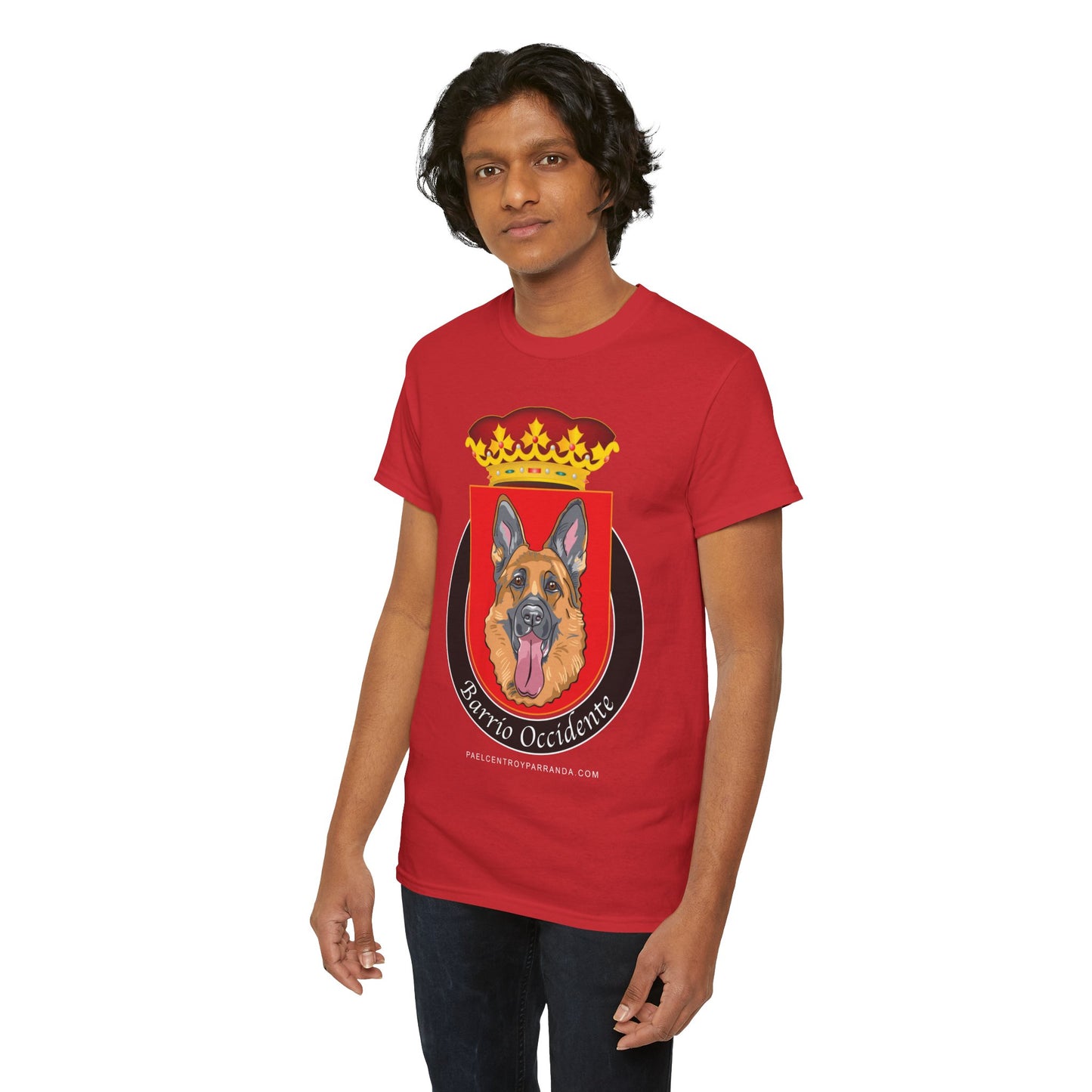 El Perro, Zaza del Medio. Unisex Heavy Cotton Tee