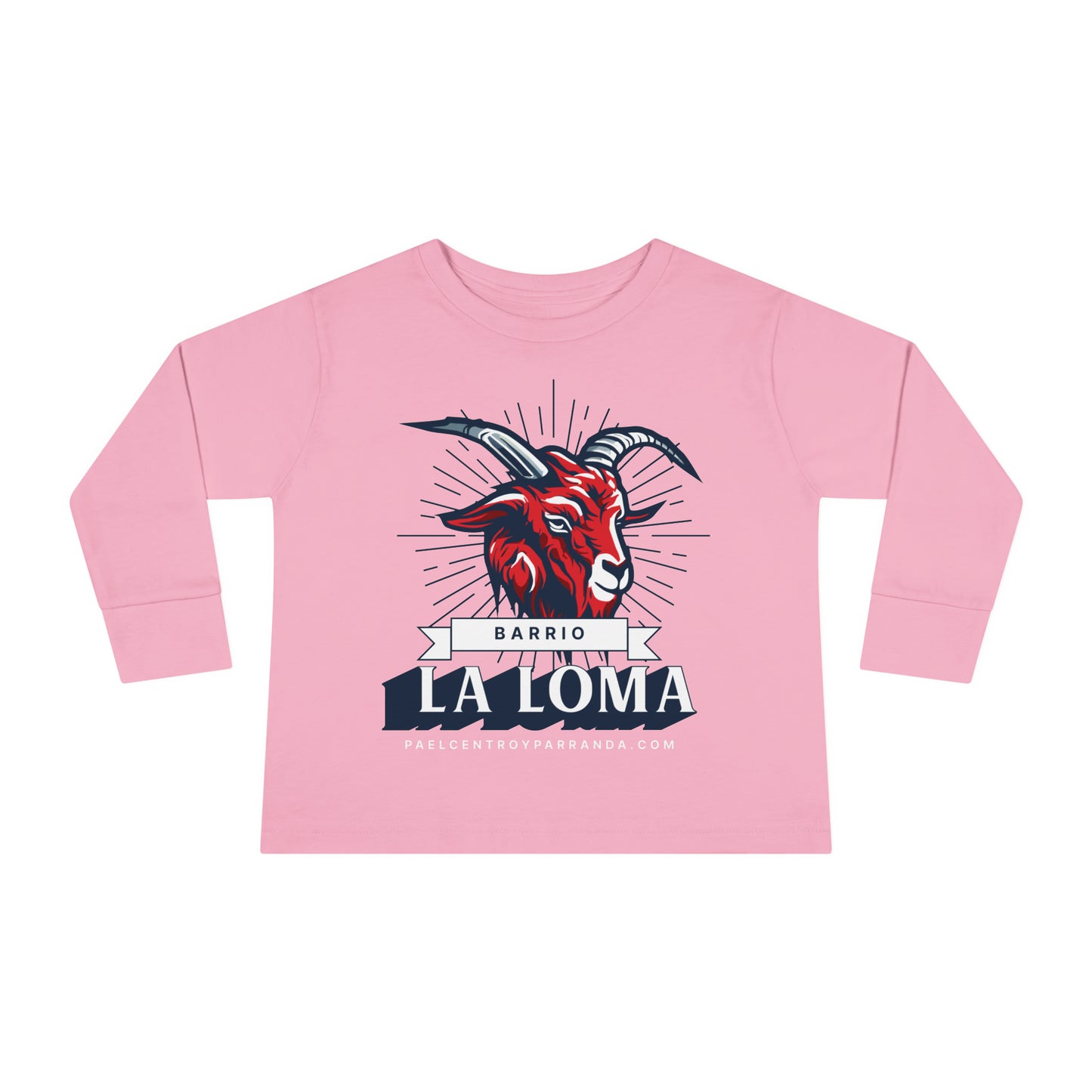 La Loma, Guayos. Toddler Long Sleeve Tee