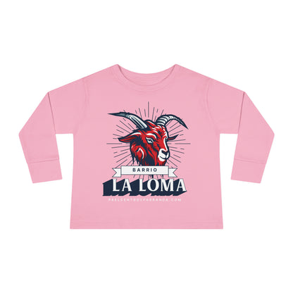 La Loma, Guayos. Toddler Long Sleeve Tee