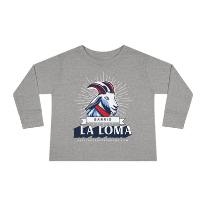 La Loma, Zulueta. Toddler Long Sleeve Tee