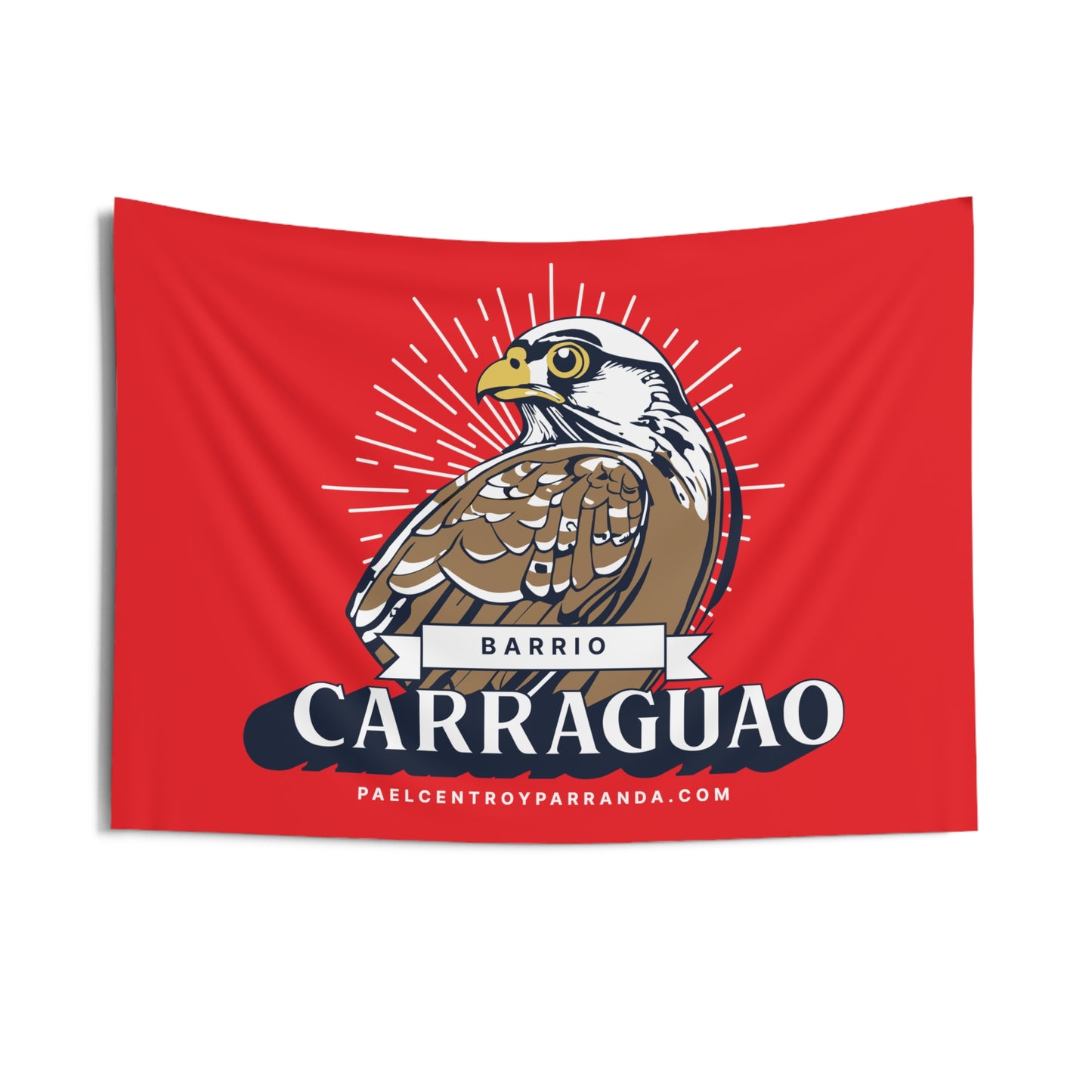 Carraguao, El Santo. Horizontal Indoor Wall Tapestries