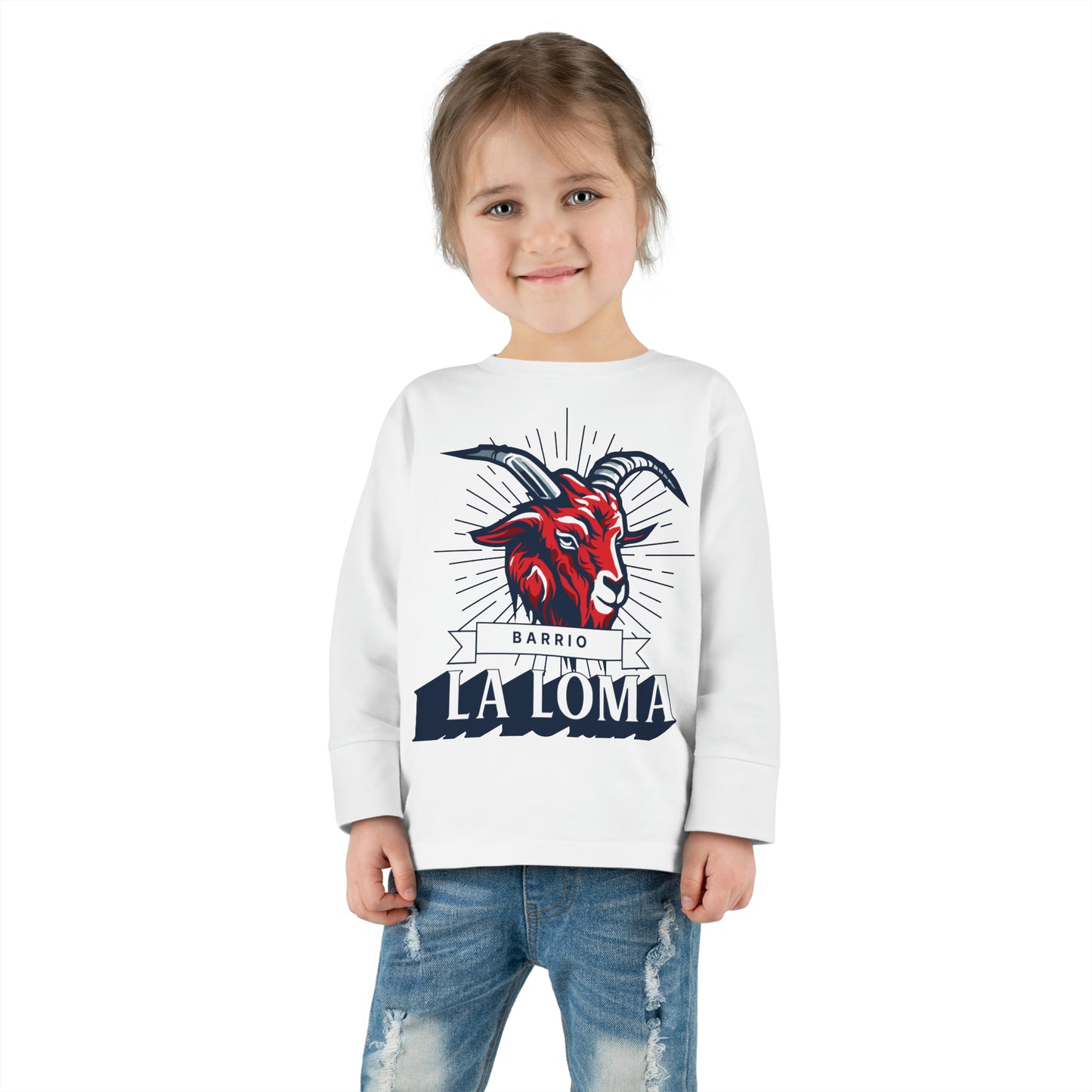 La Loma, Guayos. Toddler Long Sleeve Tee