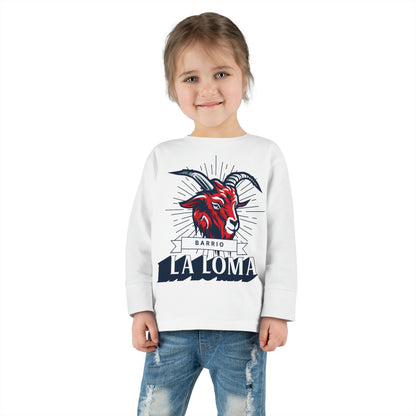 La Loma, Guayos. Toddler Long Sleeve Tee