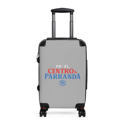 Pa´ el centro y parranda. Suitcase