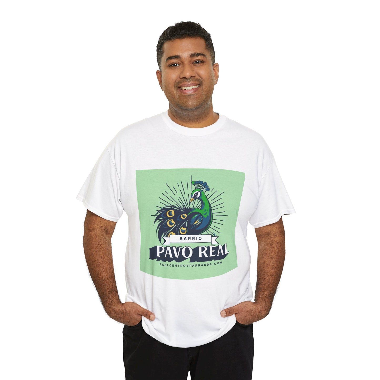 Pavo Real, El Santo. Unisex Heavy Cotton Tee