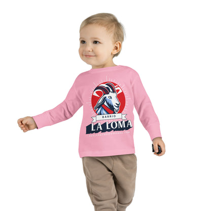 La Loma, Zulueta. Toddler Long Sleeve Tee