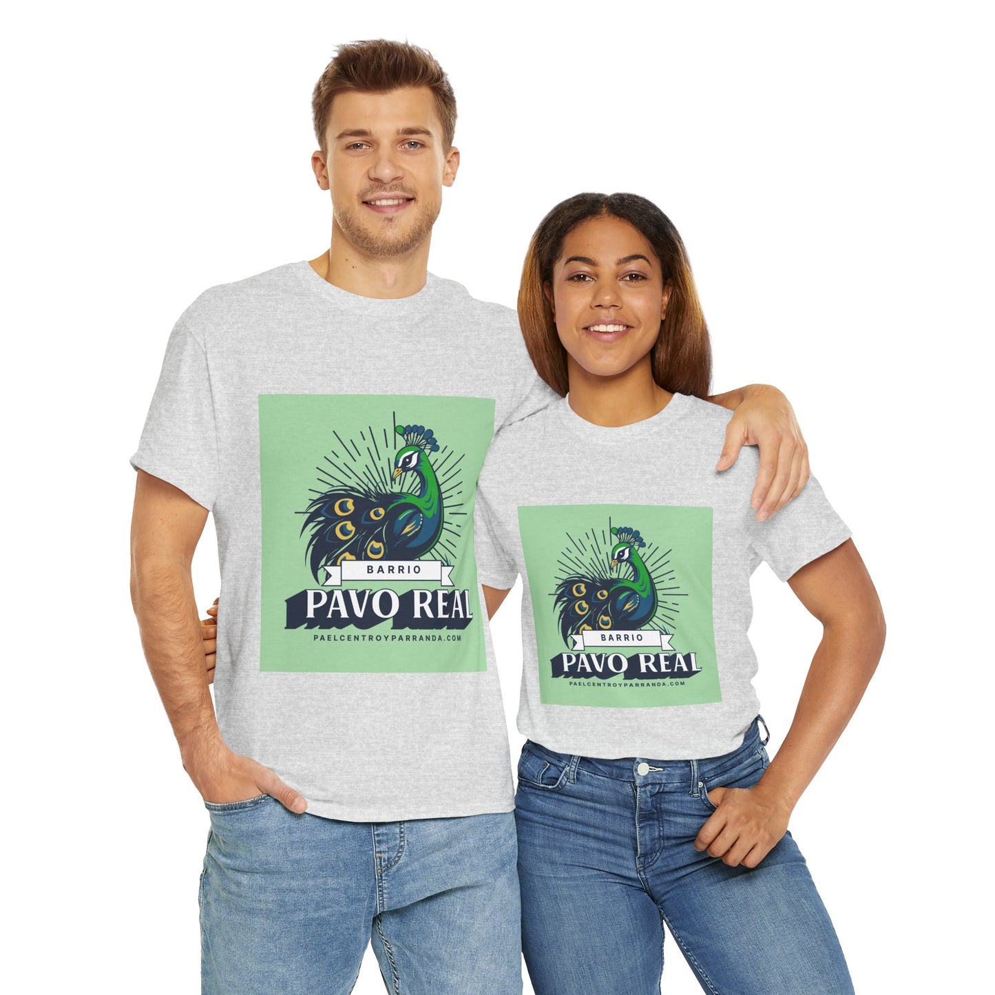 Pavo Real, El Santo. Unisex Heavy Cotton Tee