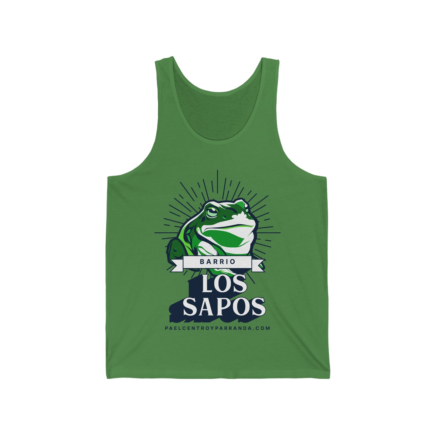 Los Sapos, Calabazar de Sagua. Unisex Jersey Tank