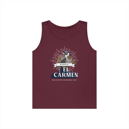 El Carmen, Remedios. Unisex Heavy Cotton Tank Top