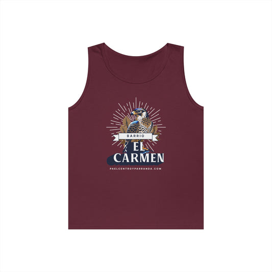 El Carmen, Remedios. Unisex Heavy Cotton Tank Top