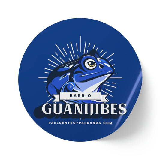 Guanijibes, Zulueta. Round Sticker Label Rolls