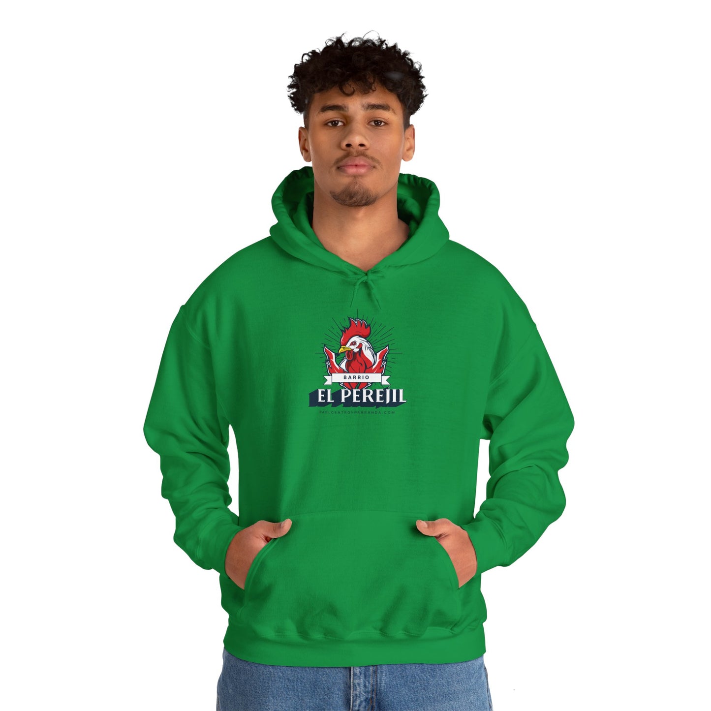 El Peregil, Quemado de Guines. Unisex Heavy Blend™ Hooded Sweatshirt