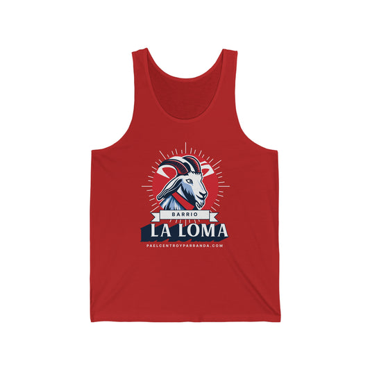 La Loma, Zulueta. Unisex Jersey Tank