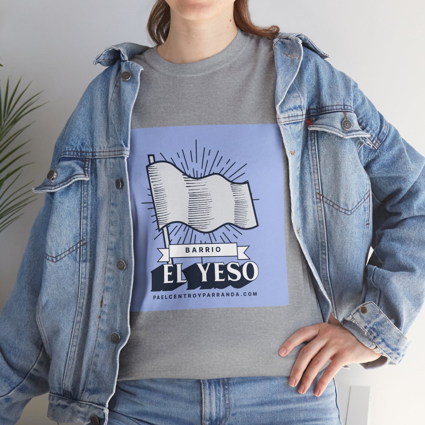 El Yeso, Punta Alegre. Unisex Heavy Cotton Tee